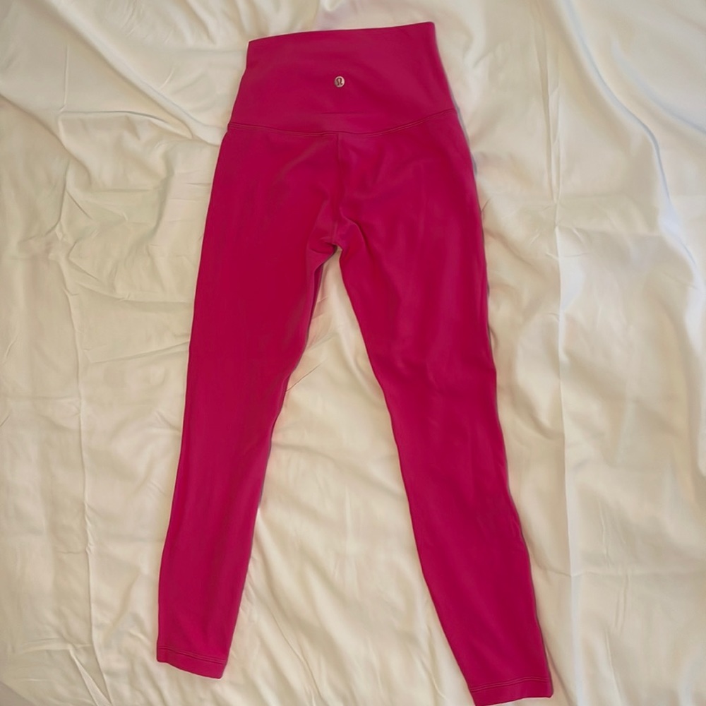 Lululemon Align High-Rise 25” Legging - Size 4 - Sonic Pink - NWOT
